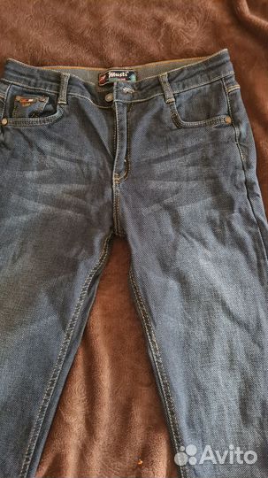 Джинсы подростковые