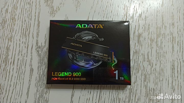 SSD накопитель adata legend 900 M.2 2280 1 тб