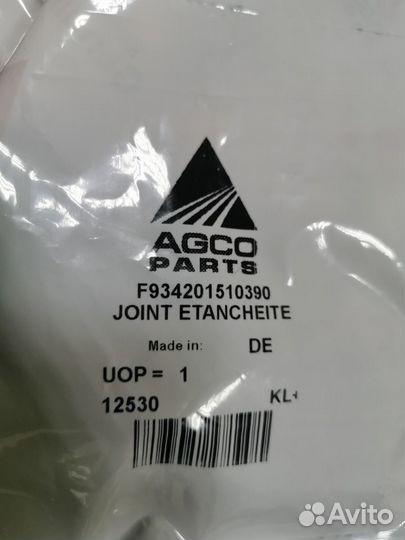 Прокладка маслокуллера agco F934201510390