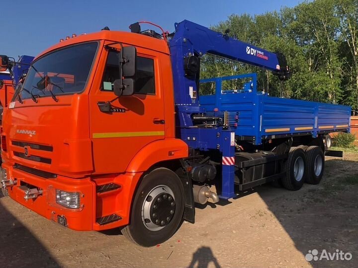 КАМАЗ 65115 с КМУ, 2024