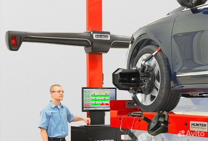 Стенд для сход развала hunter S811 DSP600LP, 3D
