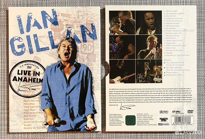 Ian Gillan - Live In Anaheim DVD Germany