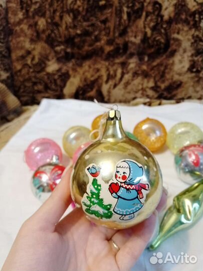 Елочные игрушки СССР
