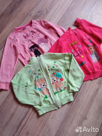Вещи пакетом для девочки размер 110 116