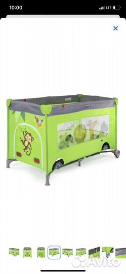 Детская кровать манеж Babyton