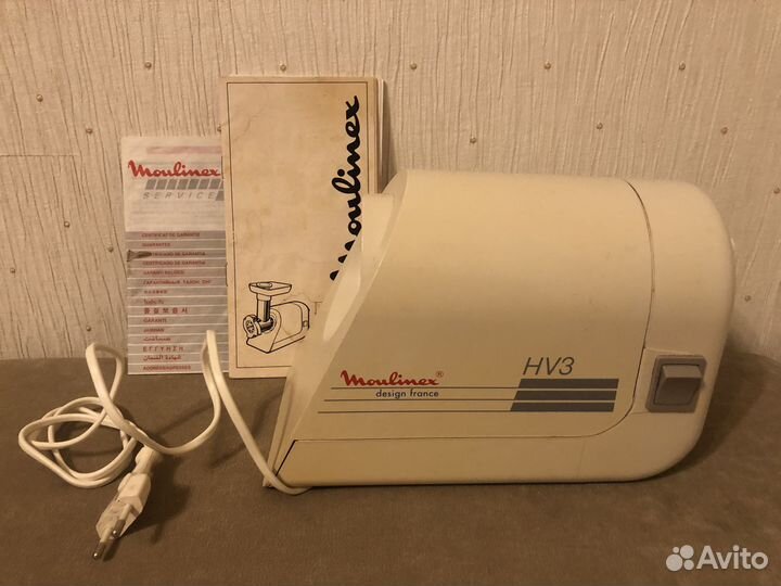 Мясорубка (овощерезка) Moulinex на запчасти