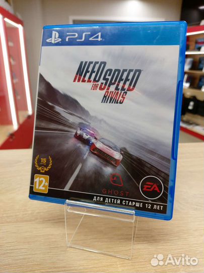 Диск для PS4 need for speed rivals