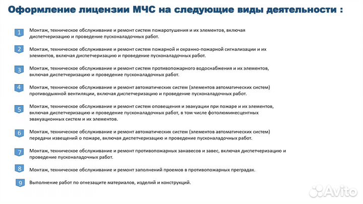 Лицензия мчс москва