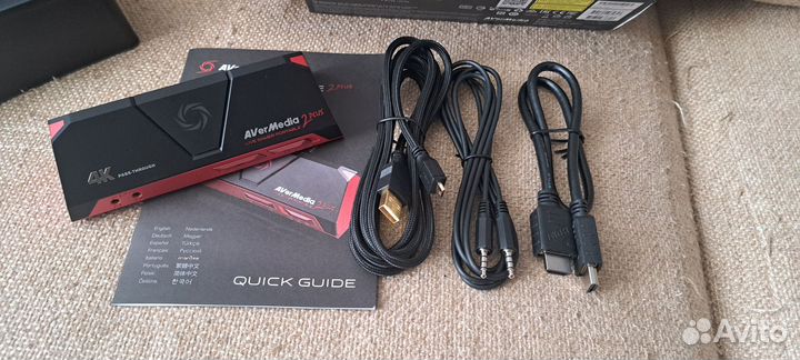 Карта видеозахвата Avermedia live portable 2plus