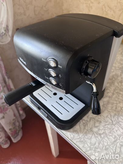 Кофеварка рожкового типа Kitfort кт-718