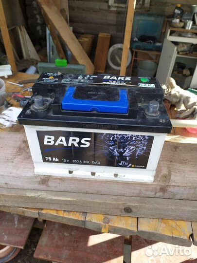 Аккумулятор автомобильный 75 ah