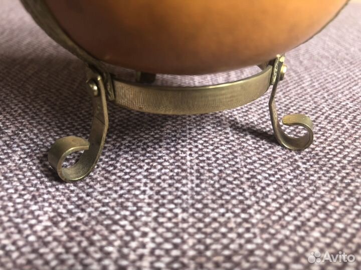 Старинные Калабас и Бомбилья - для питья мате