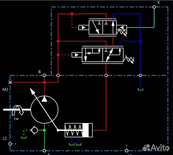 Гидравлический насос Sauer-Danfoss