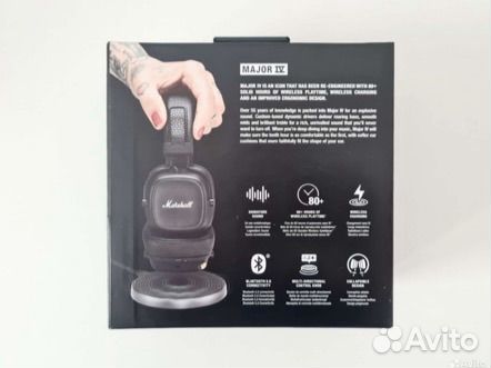 Marshall major 4 оригинал balck