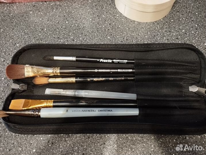 Пенал для кистей 360*70*25 мм ооо «арт бэг»