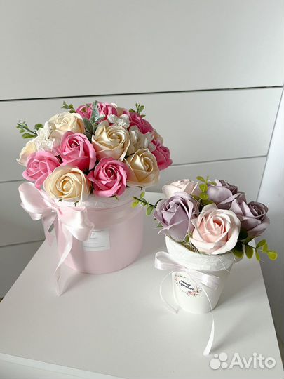 Цветы из мыла