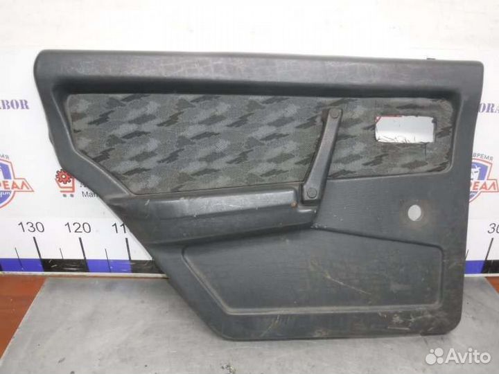 Обшивка двери задняя левая Ваз 21099 21083 1999