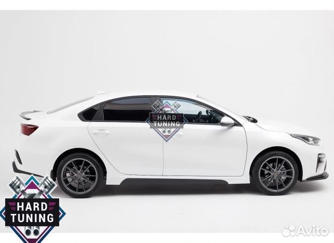 Пороги без сплиттеров KIA cerato 4/forte/K3 4 (BD)