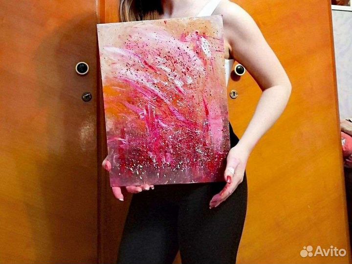 Холст на картоне