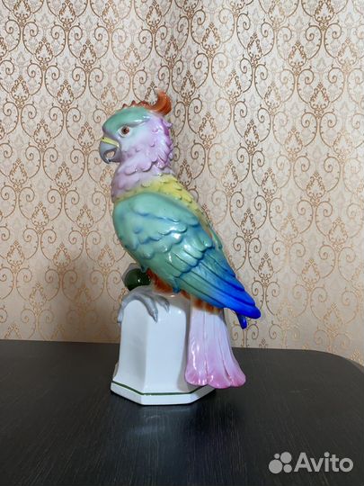 Фарфоровый попугай