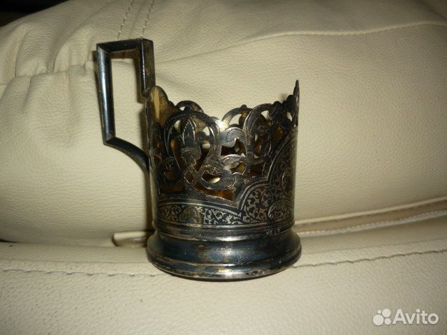 Подстаканники СССР серебро 875 проба