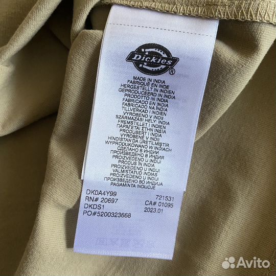 Футболка Dickies Оригинал Новая