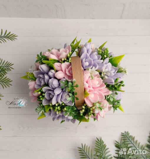 Букет из мыла