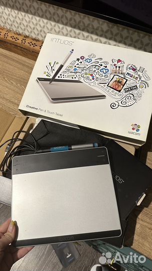 Графический планшет wacom intuos pen&touch small