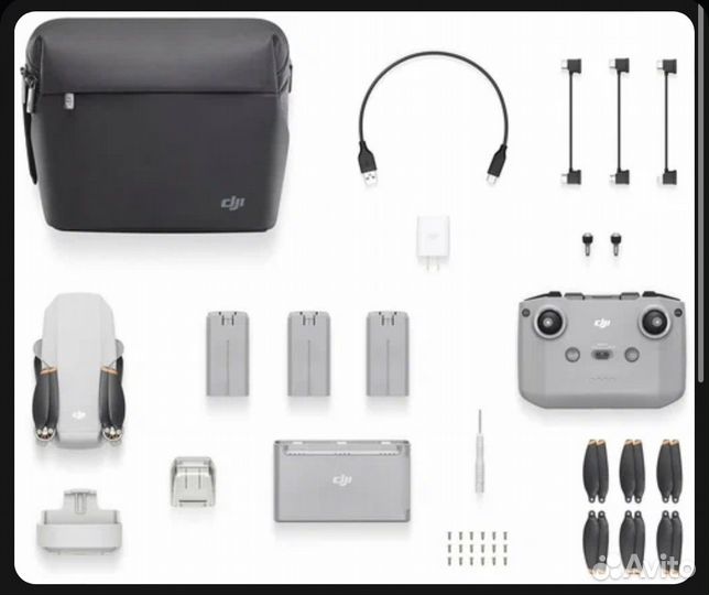 Квадрокоптер Dji mini 2 fly more combo