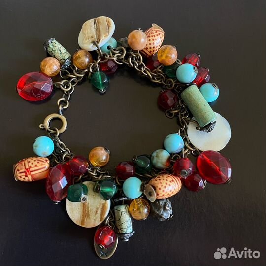 Браслет в стиле бохо украшение бижутерия