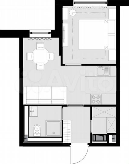 1-к. квартира, 33,6 м², 18/28 эт.