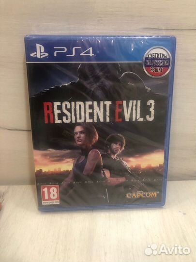 Resident Evil 3 для Sony Ps4
