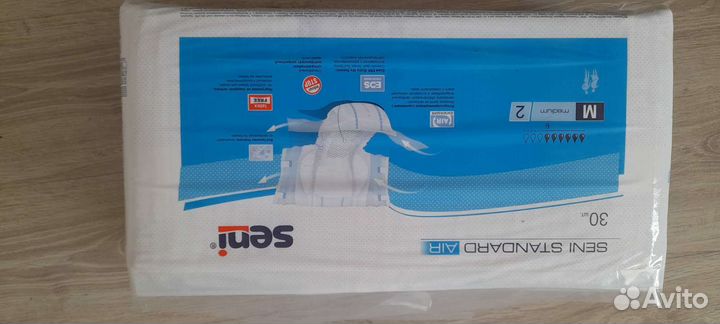 Памперсы для взрослых seni 2. 6 капель