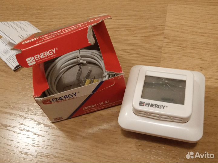 Терморегулятор для теплого пола energy TK07