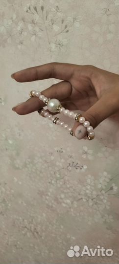 Браслет женский из бусин