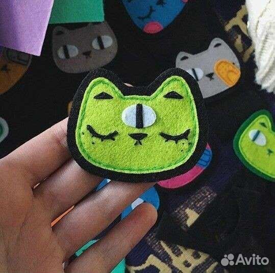 Кошка из фетра