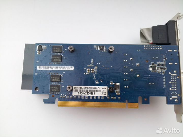 Asus EN210 silent/DI/1GD3/V2/LP 1Gb DDR3