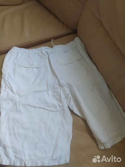 Шорты мужские лен новые