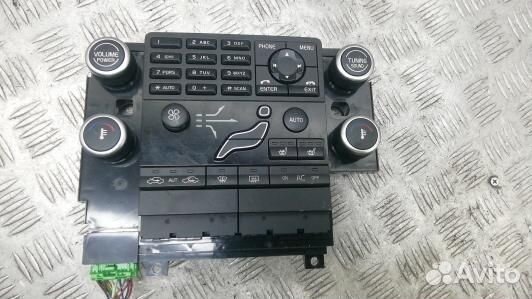 Блок управления печки и климат-контроля volvo V70