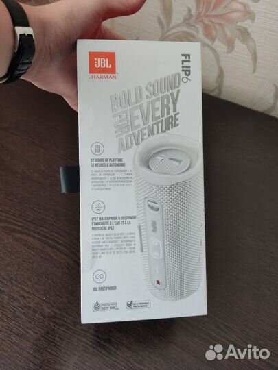 Портативная колонка JBL Flip 6 новая,чек,гарантия
