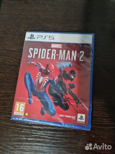 Диск Spider Man 2 ps5