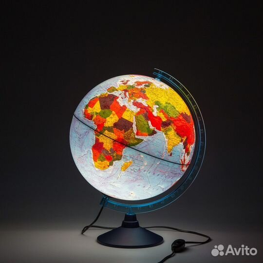 Глобус Оживающий 32см политический+рельеф VR-очки