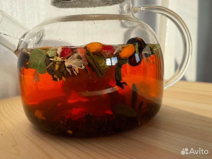 Иван-чай 1 кг с ягодами и травами, вкусный