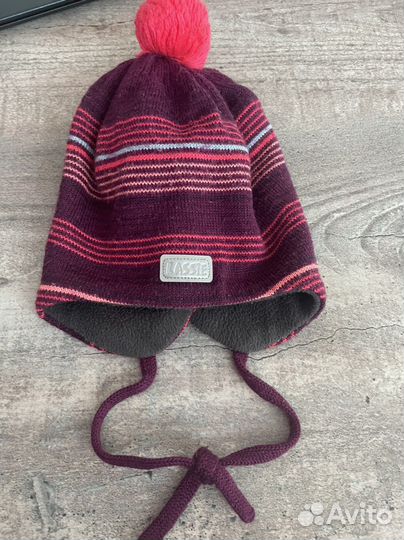 Шапка для девочки демисезонняя