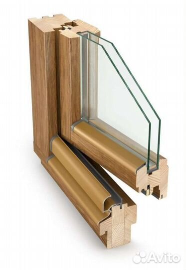 Стеклопакет в деревянное окно