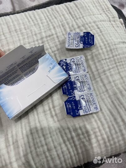 Линзы контактные acuvue oasys