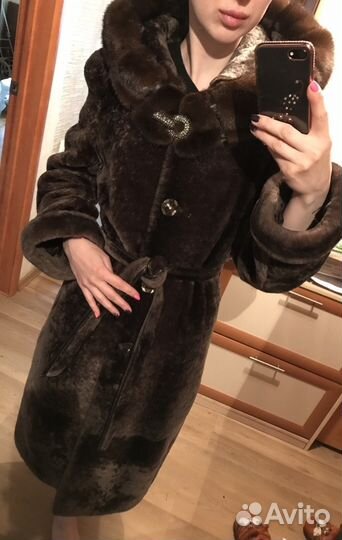 Шуба мутоновая