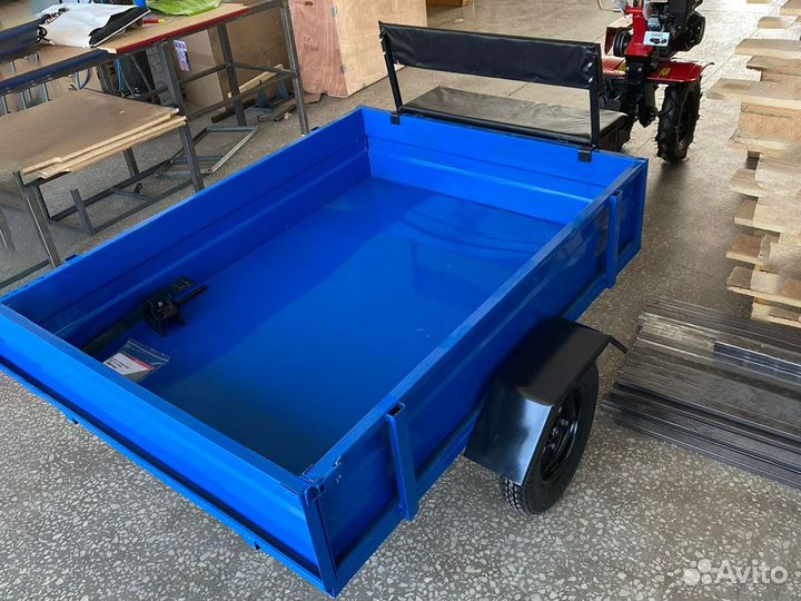 Тележка для мотоблока(500кг) двухместная Forza