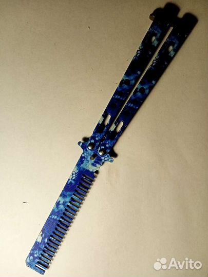 Нож бабочка расчёска