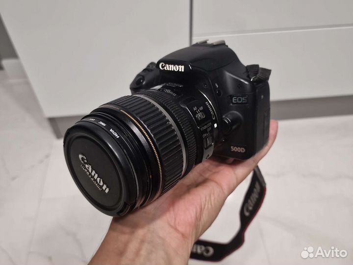 Зеркальный фотоаппарат canon 500d